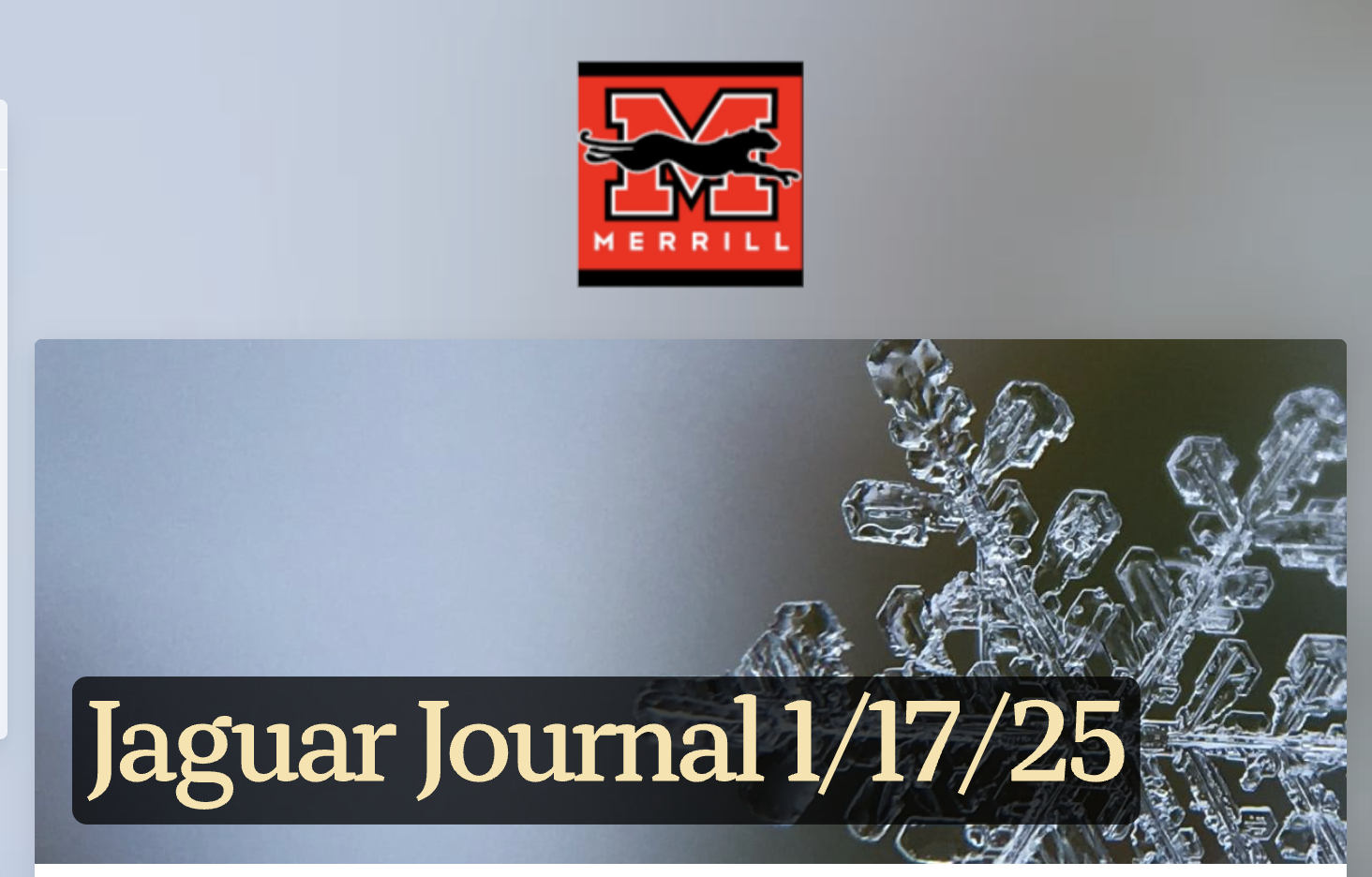 1/17/25 Jaguar Journal